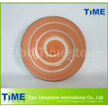 Hand Wash Custom Logo Ceramic Plates Dishes